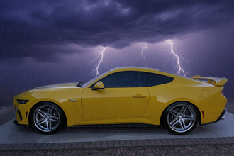 Mustang 2024+ FO Dark Horse Performance Style Spoiler
