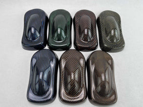 Mustang (15-23) Airbag replacement cover - Reflective Carbon Fiber Logo