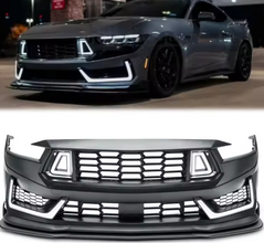 Dark Horse style Bumper with LED For 2018-2023 Mustang