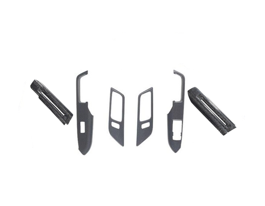 Genuine Carbon Fiber Door Trim Kit - Mustang (2015-23)
