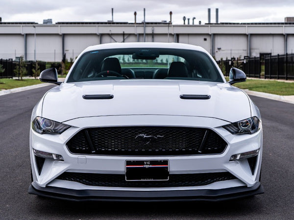 Mustang FN (18-23) ENHANCED COMPOSITES AERO FRONT SPLITTER