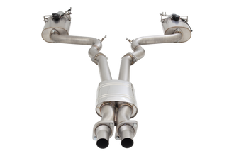 XFORCE Twin 3in Cat-Back Exhaust - Varex Rear Mufflers (Mustang GT 2015-17)