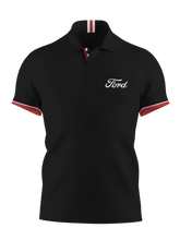 Ford Men's Polo Shirt With Red/White Binding