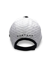 FORD MUSTANG ADULTS EMBOSSED CAP WHITE