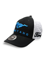 Load image into Gallery viewer, FORD MUSTANG ADULTS EMBOSSED CAP WHITE

