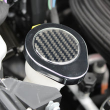 Mustang (2015-17) 5.0L Chrome Series 4 Cap Set with Carbon Inserts