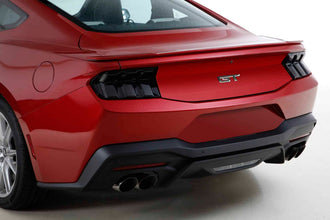 GT Styling s650 2024-2025 Ford Mustang Taillight Cover, 2 Piece, Smoke