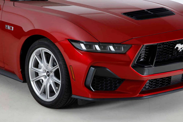 GT Styling s650 2024-2025 Ford Mustang Headlight Protector Cover, 2 Piece, Clear