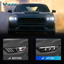 Ford Mustang  FM (2015-17) VLAND s650 Style Headlights Assembly set RHD