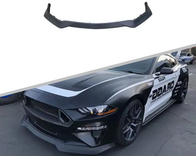 Barricade RTR Style Front Splitter for Mustang 2018-23