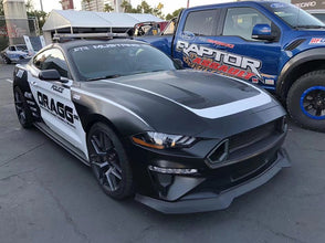 Barricade RTR Style Front Splitter for Mustang 2018-23