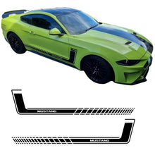 Mustang Hockey Style Fade decal set