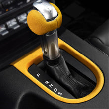 Mustang 2015-23 Alcantara Gear Shift Panel Cover - Orange (Coming Soon)