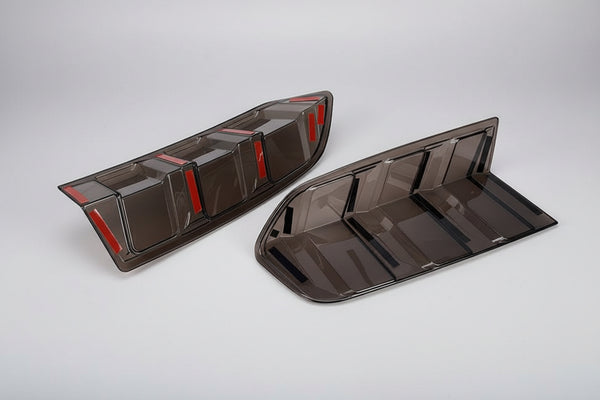 Speed Demon Smoked Rear Taillight Cover Set - Mustang FO 2024-26 s650