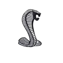 Shelby Cobra Fender Badge Set - Black & White