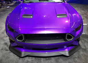 Barricade RTR Style Front Splitter for Mustang 2018-23