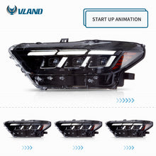 Ford Mustang  FM (2015-17) VLAND s650 Style Headlights Assembly set RHD