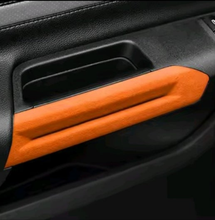 Mustang (15-25) Alcantara Door Handle Cover - Orange (Coming Soon)
