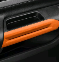 Mustang (15-25) Alcantara Door Handle Cover - Orange (Coming Soon)