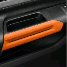 Mustang (15-25) Alcantara Door Handle Cover - Orange (Coming Soon)