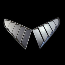 Mustang (15-23) Classic 5 Slot Qtr Louvers - Ingot Silver