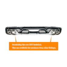 GT500 Rear Diffuser Quad Tip Mustang (FN 18-23)