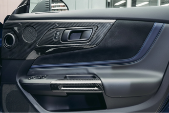 Carbon Fibre Front Speaker Cover Trim - Ford Mustang S650 FO  (2023–2026)
