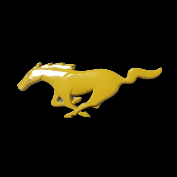 Mustang (15-23) Triple Yellow Replacement Grille Badge