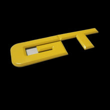 Mustang (15-23) GT Metal Decklid Badge - Triple Yellow