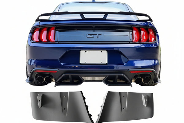 Speed Demon Rear Diffuser Foil Valance Kit - Mustang FN (18-23)