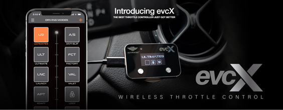 Ultimate 9 evcX Throttle Controller - Ford Ranger 2018-2023