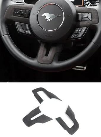 Mustang (2015-23) Alcantara Interior 5 piece bundle kit  - Grey