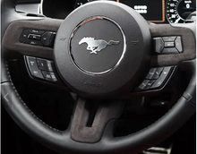 Load image into Gallery viewer, Mustang (15-23) Alcantara Steering Trim - Grey
