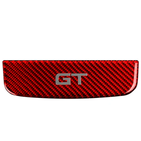 Mustang (15-23) Red GT Carbon Coin Tray Décor