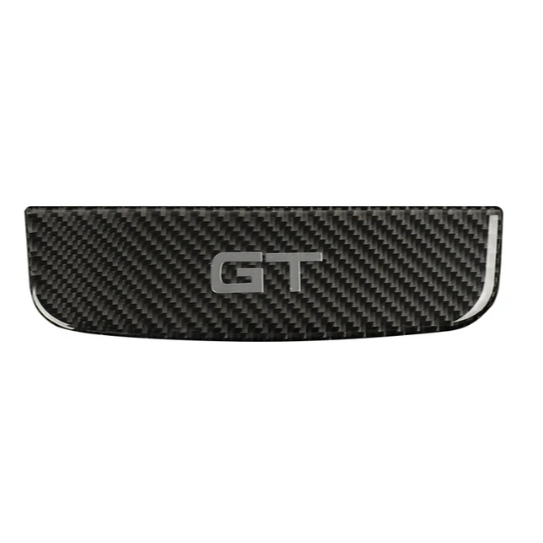 Mustang (15-23) Black GT Carbon Coin Tray Décor
