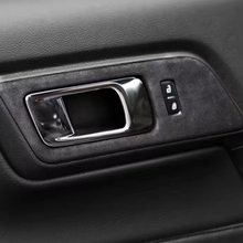 Mustang (15-23) Alcantara Door Handle Trim - Grey