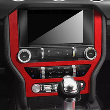 Mustang 2015-23 Alcantara Central Control Media Surround Cover - RED (Coming soon)