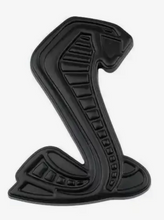 Shelby Cobra GT500 style Grille Badge - Black