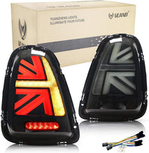 Union Jack LED Taillights for Mini Cooper GEN2 R56 R57 R58 R59 2007 - 2013