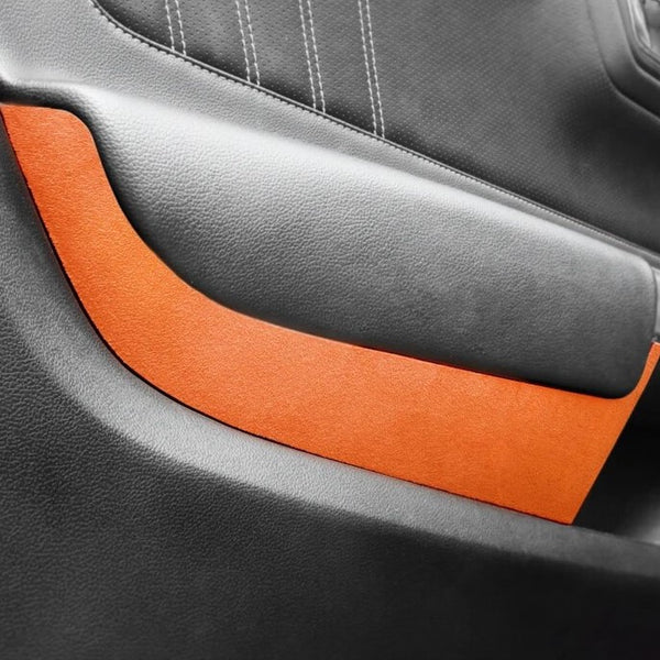 Mustang (2015-23) Alcantara Interior 4 piece bundle kit  - Orange
