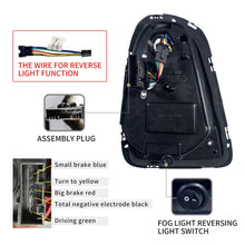 Union Jack LED Taillights for Mini Cooper GEN2 R56 R57 R58 R59 2007 - 2013