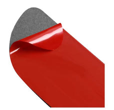 Red Soft Carbon Door Armrest Trim - Mustang (15-23)