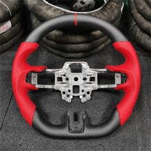 Load image into Gallery viewer, Mustang Matte Fusion Carbon Steering Wheel with Nappa
