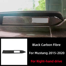 Black Carbon RHD Dashboard Co-Pilot Trim - Mustang (15-23)
