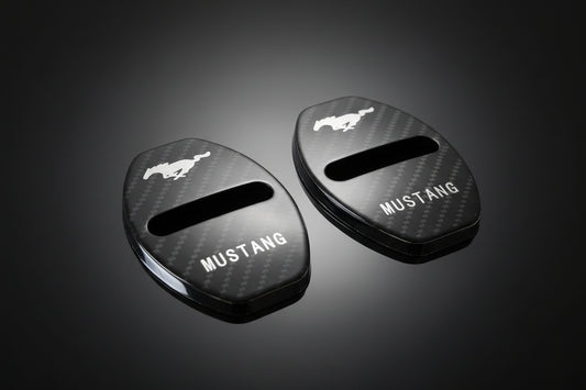 Door Lock Cover Set For Ford Mustang 2024+ Models