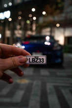 SUBJECT 9 CUSTOM NUMBER PLATE KEY RINGS