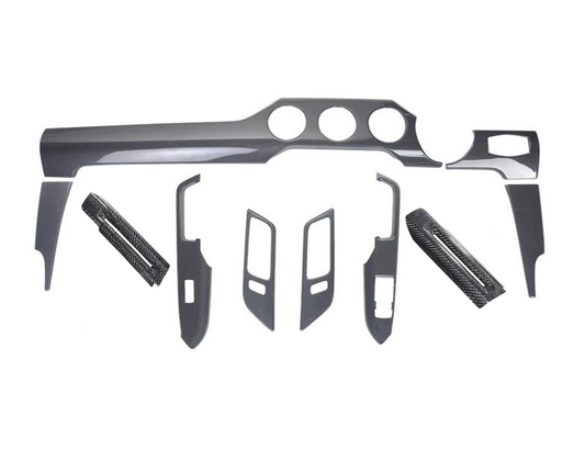 Genuine Carbon Fiber Interior Kit (RHD) Mustang (15-23)