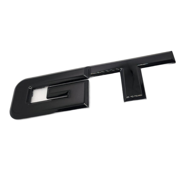 Mustang (15-23) GT Metal Decklid Badge - Gloss Black