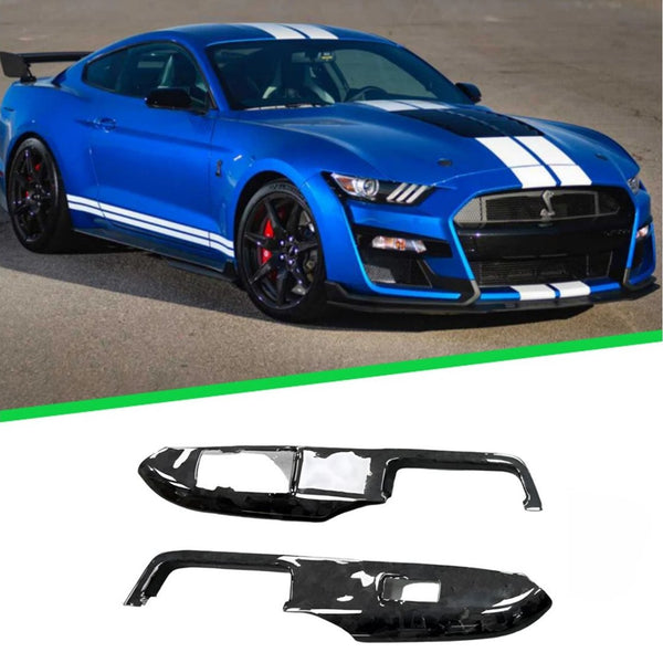 Mustang (2015-22) 100% FORGED Carbon Fiber Door Armrest Trim