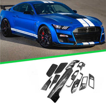 Mustang (15-23) Forged Carbon Interior 10 Piece Kit (RHD)